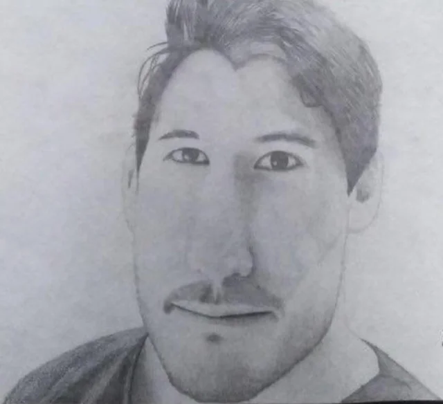 markiplier drawing Blank Meme Template