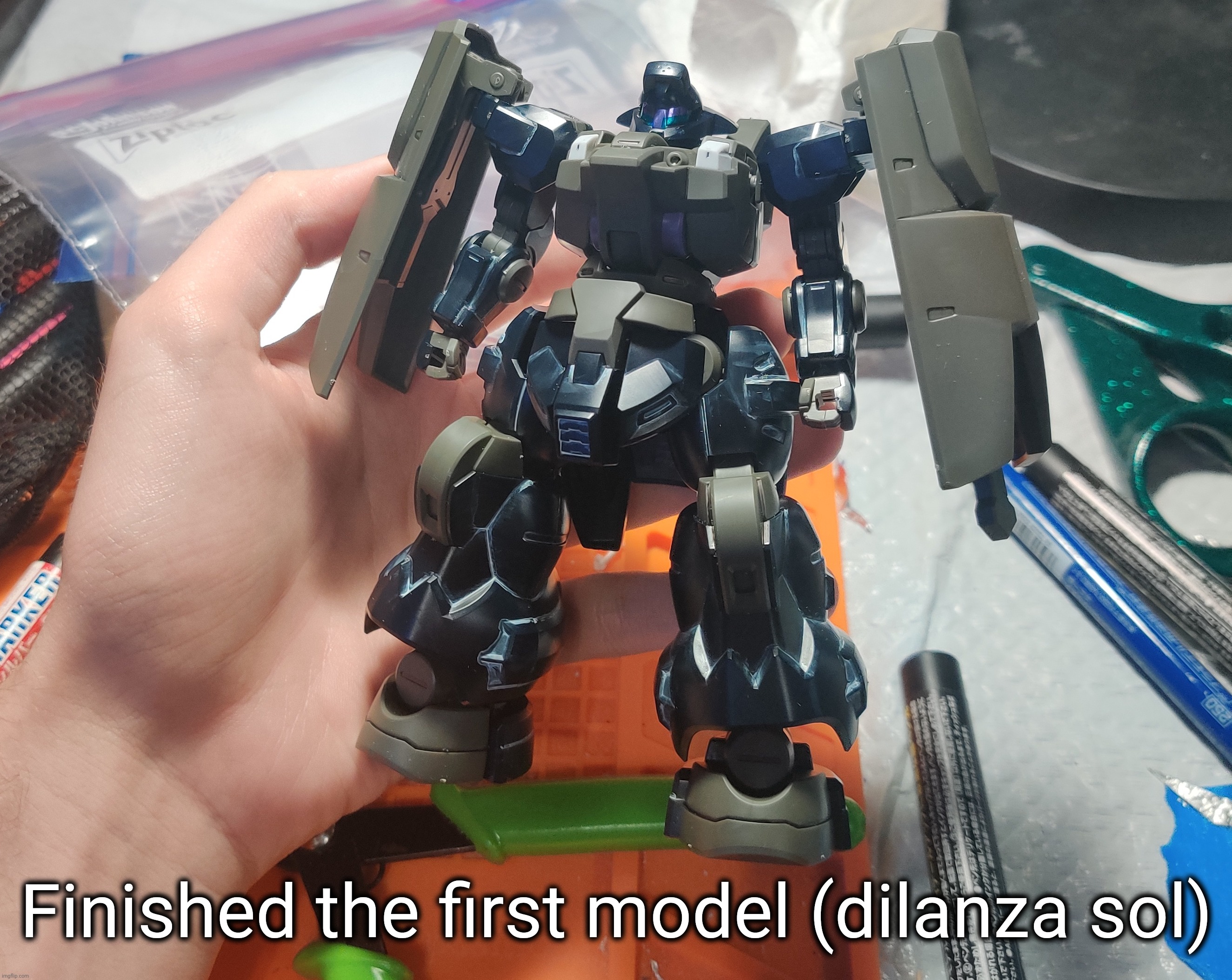 Finished the first model (dilanza sol) | made w/ Imgflip meme maker