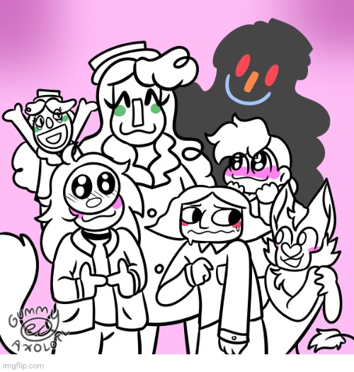 Smilecule tm (Habit, Shabit, Pabit, Kamal, FrostCanBite, Torchiiko, and Me) | made w/ Imgflip meme maker