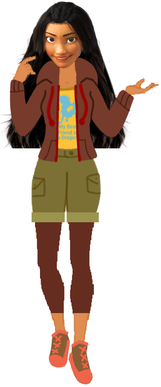 Raya (Raya and the Last Dragon) Blank Meme Template