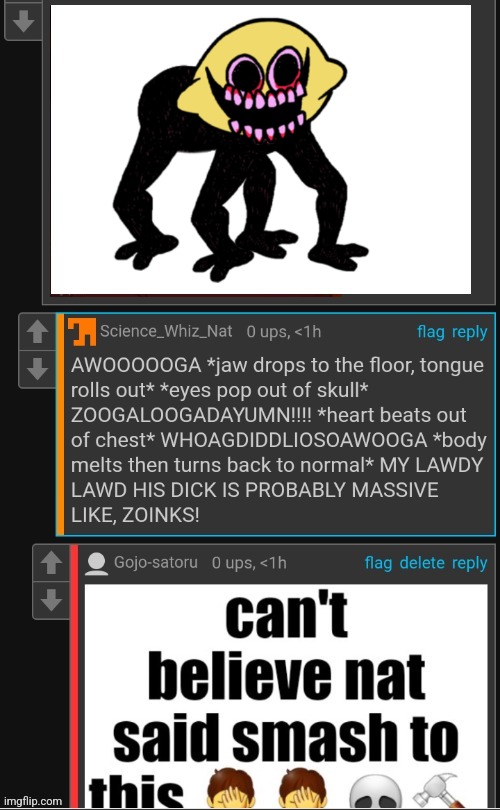 I'm picking the most random images for this | image tagged in can't believe nat said smash to this | made w/ Imgflip meme maker