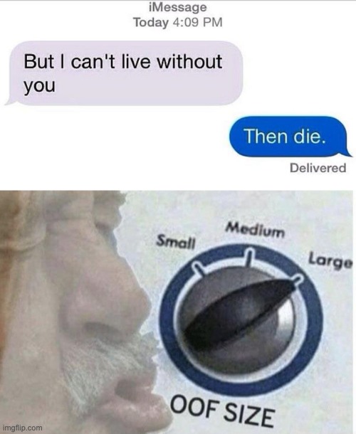 savage | image tagged in oof size large | made w/ Imgflip meme maker
