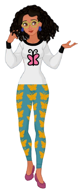 Mirabel Madrigal in her Causal Comfy Outfit Blank Meme Template