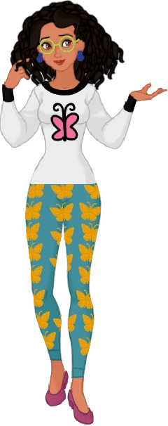 Mirabel Madrigal in her Causal Comfy Outfit Blank Meme Template