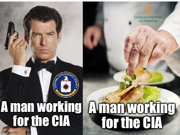 A man working for the CIA - Imgflip