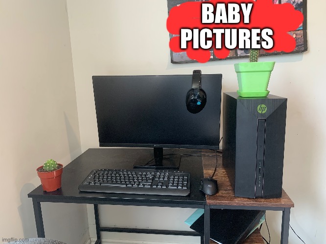 Do you fw my setup | BABY PICTURES | made w/ Imgflip meme maker