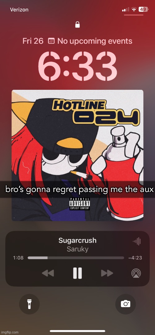 bro’s gonna regret passing me the aux | made w/ Imgflip meme maker