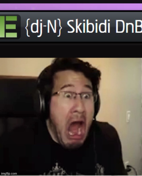 no way dj nate made this. | image tagged in horrified markiplier | made w/ Imgflip meme maker