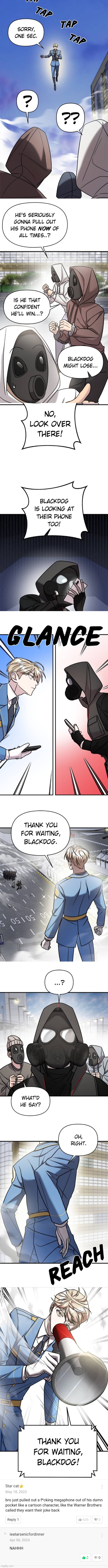 Seriously though that megaphone came out of nowhere (mod note: bro pulled it out his ass lmfao) | image tagged in manhwa,villain with a crush | made w/ Imgflip meme maker