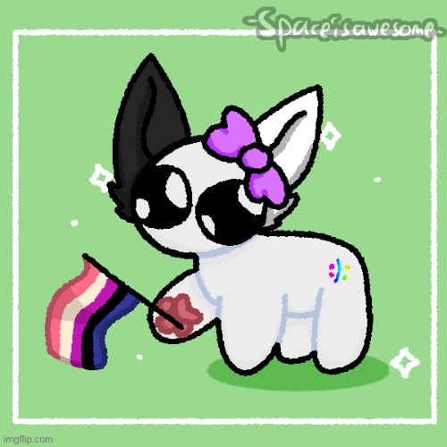 Autism creature picrew (mine is a BPD creature that is genderfluid) | image tagged in picrew,yippee,autism creature,lgbtq | made w/ Imgflip meme maker