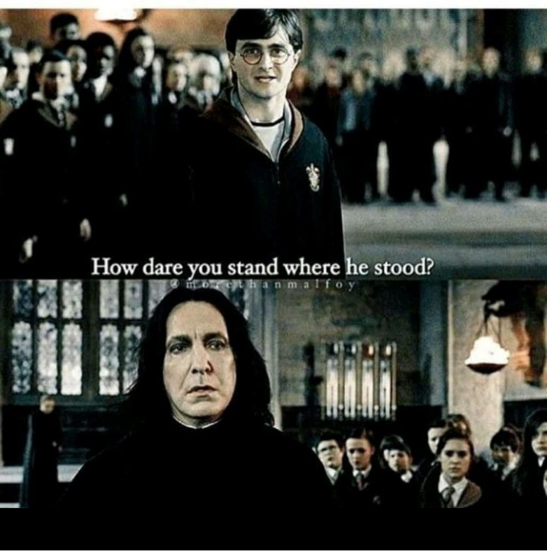 High Quality How Dare You Stand - Harry Potter Blank Meme Template