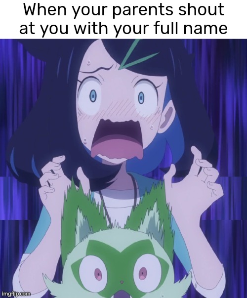 This is not gonna end well... | When your parents shout at you with your full name | image tagged in memes,funny,parents,full name | made w/ Imgflip meme maker