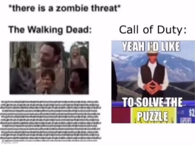 image tagged in memes,shitpost,call of duty,oh wow are you actually reading these tags | made w/ Imgflip meme maker