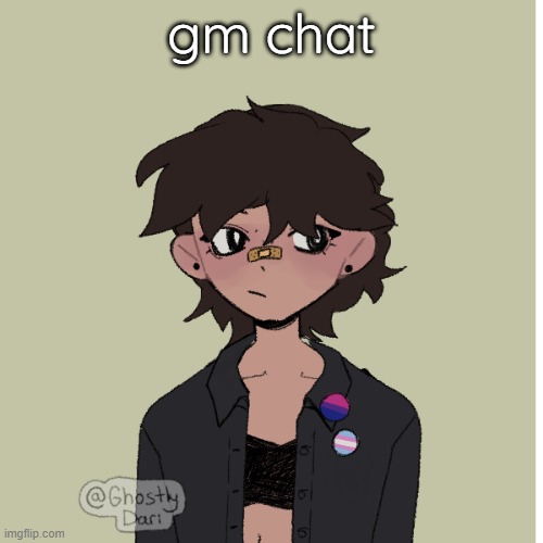 Neko picrew | gm chat | image tagged in neko picrew | made w/ Imgflip meme maker