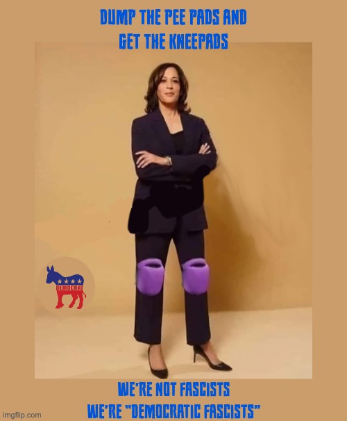 2024 CAMPAIGN SLOGAN | image tagged in kamala,never elected,willie brown | made w/ Imgflip meme maker