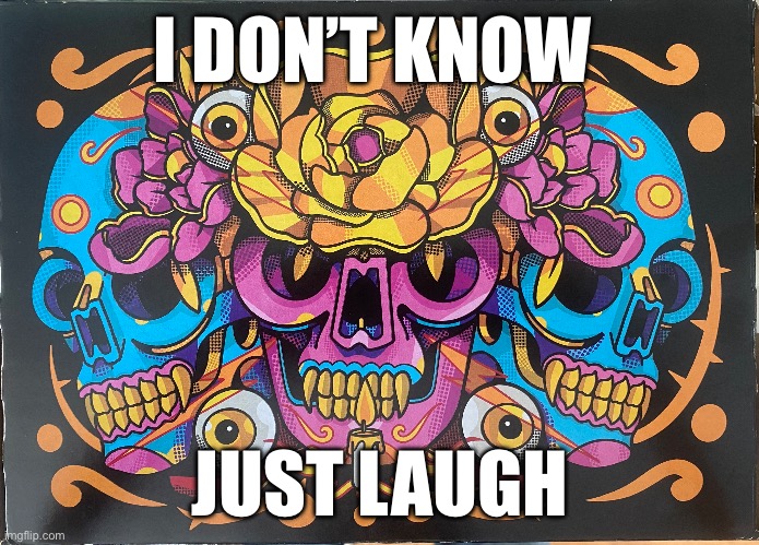 ? | I DON’T KNOW; JUST LAUGH | image tagged in funny | made w/ Imgflip meme maker
