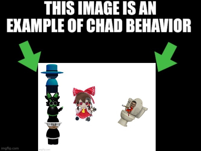 This image is an example of chad behavior dark mode | image tagged in this image is an example of chad behavior dark mode | made w/ Imgflip meme maker