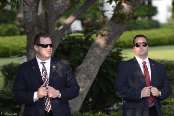 Secret Service | image tagged in secret service | made w/ Imgflip meme maker