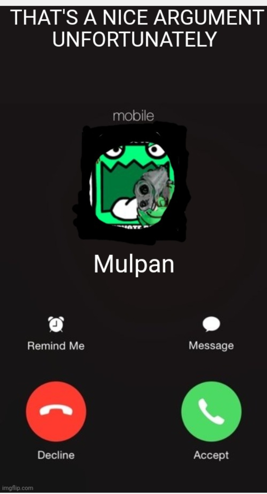 Mulpan rings you Blank Meme Template