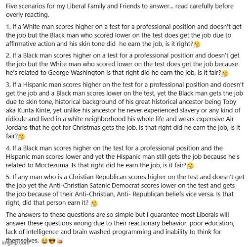 Qualifications | image tagged in testing,jobs,affirmative action,hiring,memes,google images | made w/ Imgflip meme maker