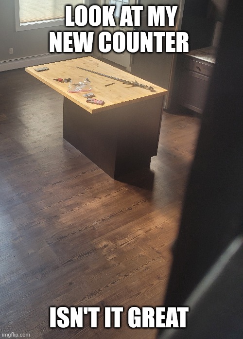 Do ya see it | LOOK AT MY NEW COUNTER; ISN'T IT GREAT | made w/ Imgflip meme maker