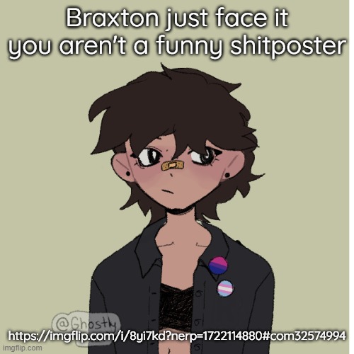 Neko picrew | Braxton just face it you aren't a funny shitposter; https://imgflip.com/i/8yi7kd?nerp=1722114880#com32574994 | image tagged in neko picrew | made w/ Imgflip meme maker