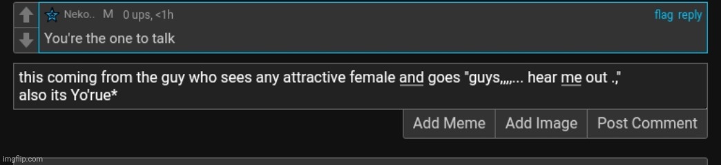 made w/ Imgflip meme maker