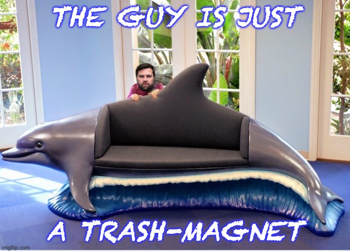 THE GUY IS JUST A TRASH-MAGNET | made w/ Imgflip meme maker