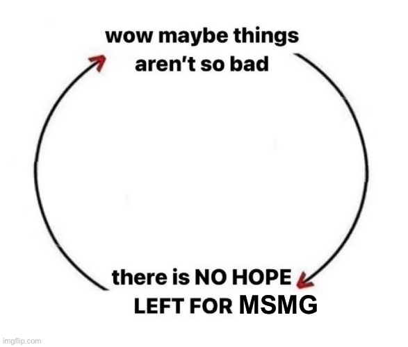 Nope hope left for msmg Blank Meme Template