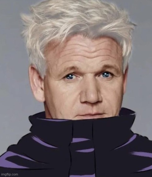 Domain expansion: Hollow Fucking Food | image tagged in memes,chef gordon ramsay,gojo,jujutsu kaisen | made w/ Imgflip meme maker