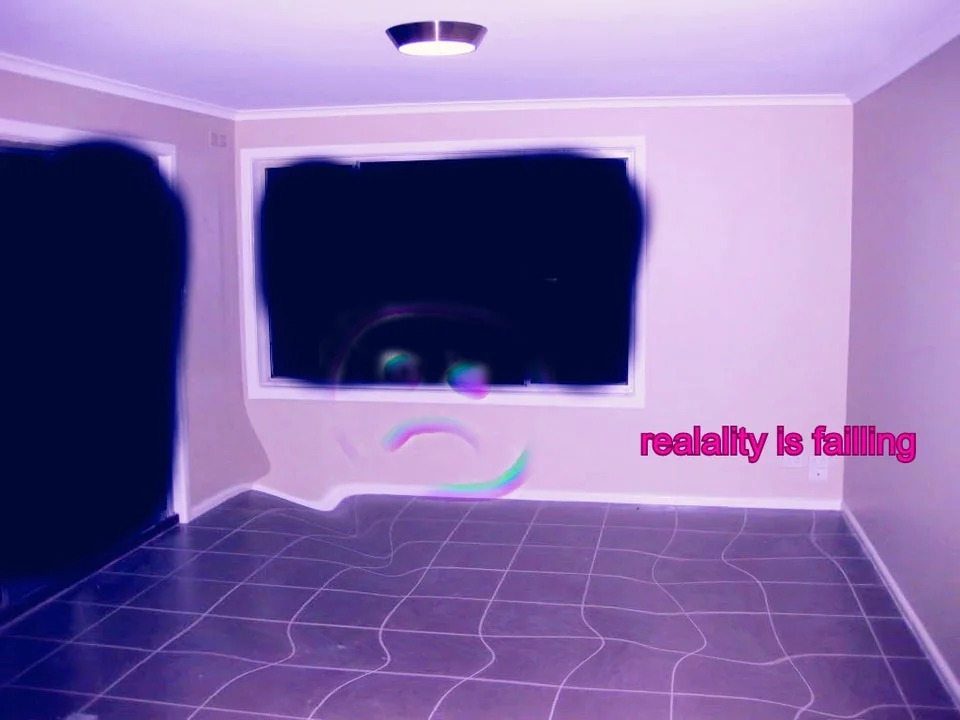 reality is failing Blank Meme Template