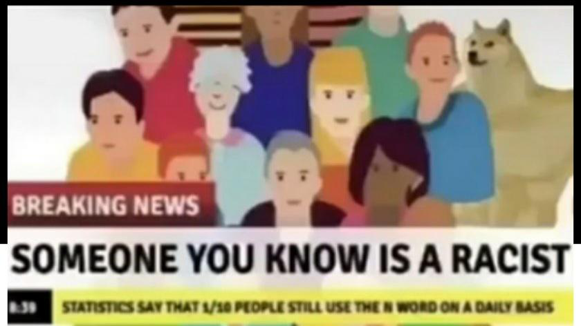 Someone you know is a racist Blank Meme Template