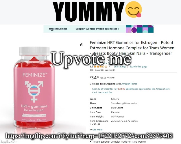 yummy | Upvote me; https://imgflip.com/i/8yitn5?nerp=1722132772#com32579408 | image tagged in yummy | made w/ Imgflip meme maker