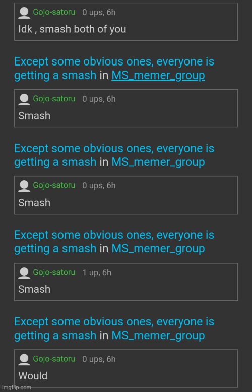 What my latest comments look like | made w/ Imgflip meme maker