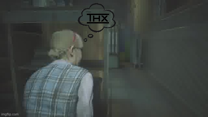 Sherry Birkin and the THX Deep Note | image tagged in capcom,resident evil,thx,playstation,thx logo,hiding | made w/ Imgflip meme maker