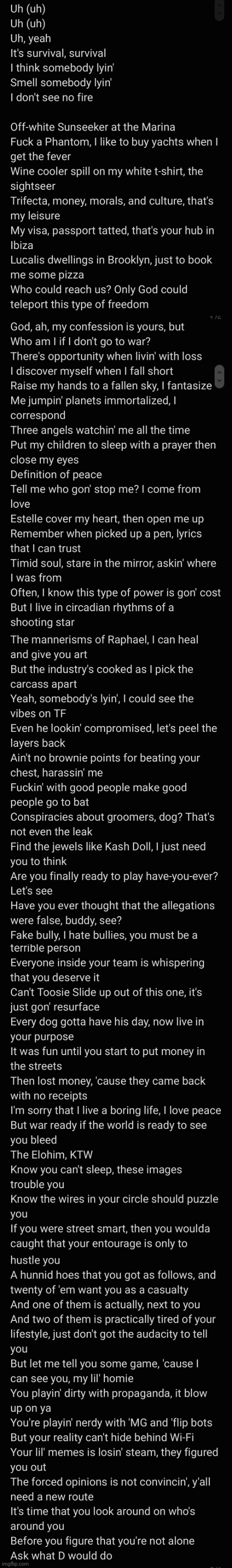 random dumbass retarded fucking stupid rewrite I made | made w/ Imgflip meme maker