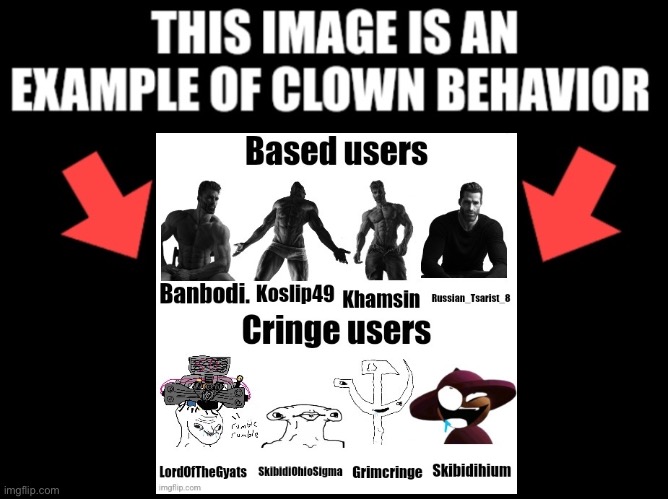 This image is an example of clown behavior dark mode | image tagged in this image is an example of clown behavior dark mode | made w/ Imgflip meme maker