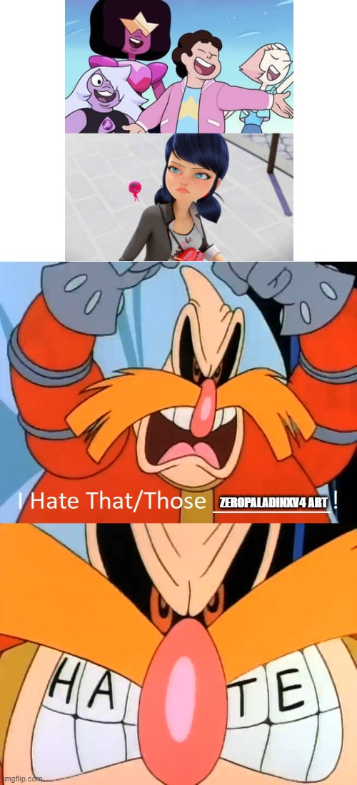 Robotnik hates ZeroPaladinXV4 art | ZEROPALADINXV4 ART | image tagged in anti zeropaladinxv4 | made w/ Imgflip meme maker