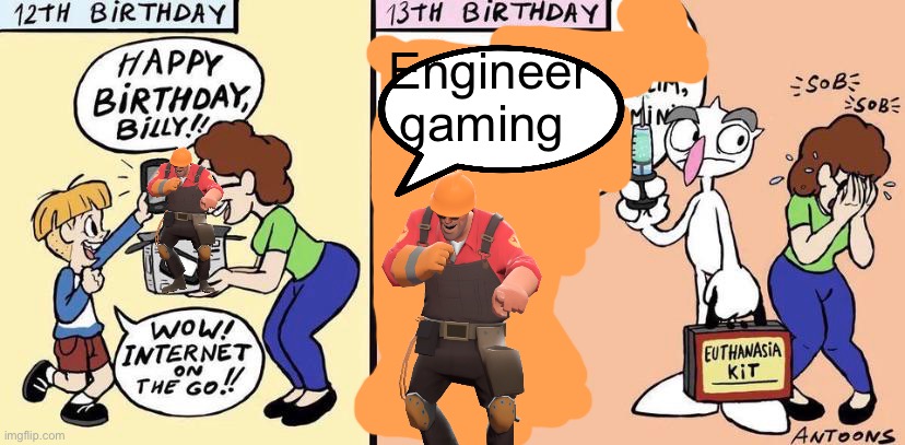 Engineer gaming | made w/ Imgflip meme maker