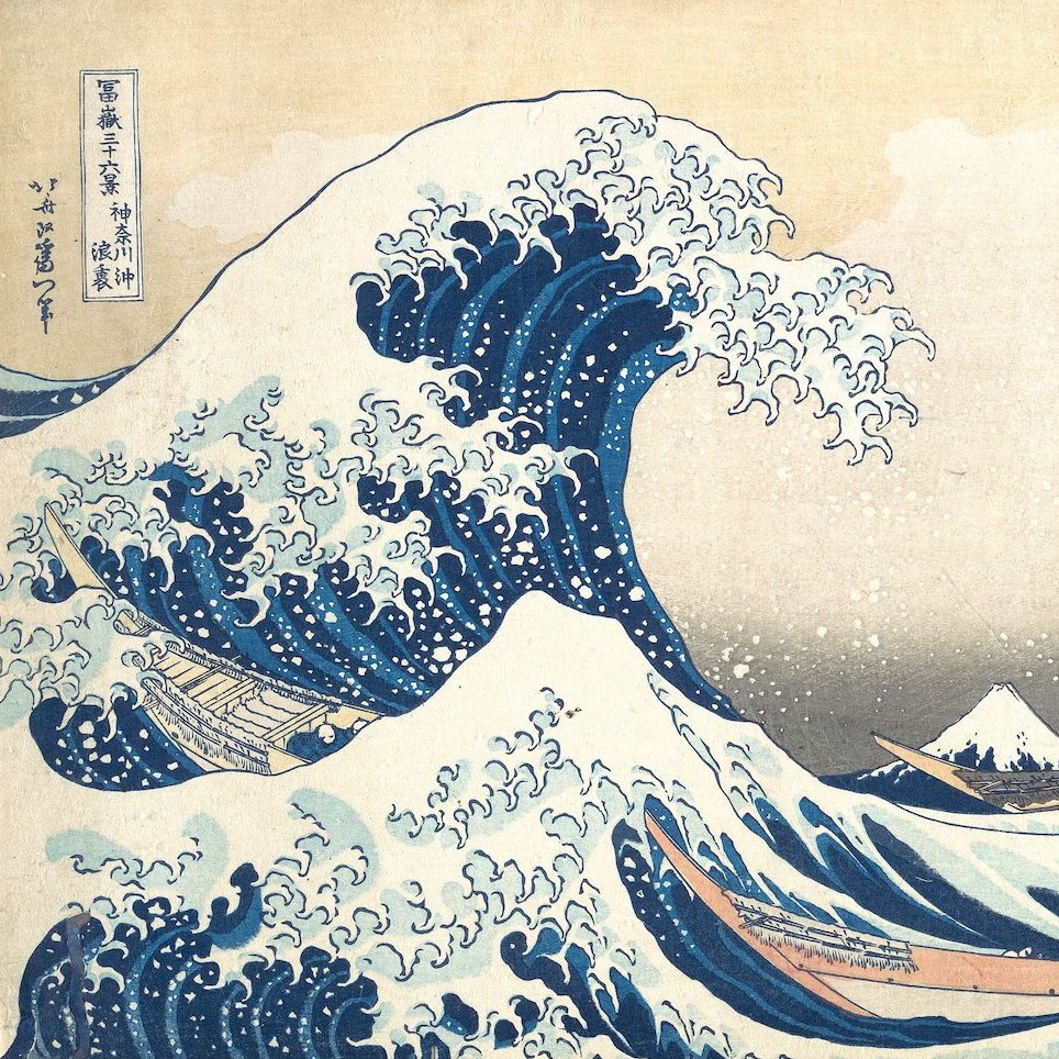 Great Wave Blank Meme Template