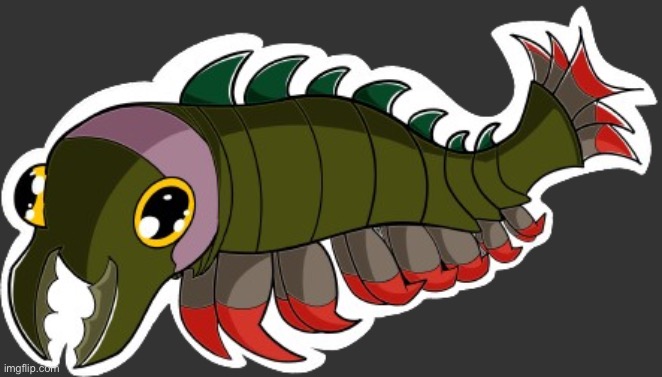 Have a picture of Anomalocaris Gigantis (Ideal Apex Predator) [Gm chat] | image tagged in anomalocaris gigantis | made w/ Imgflip meme maker