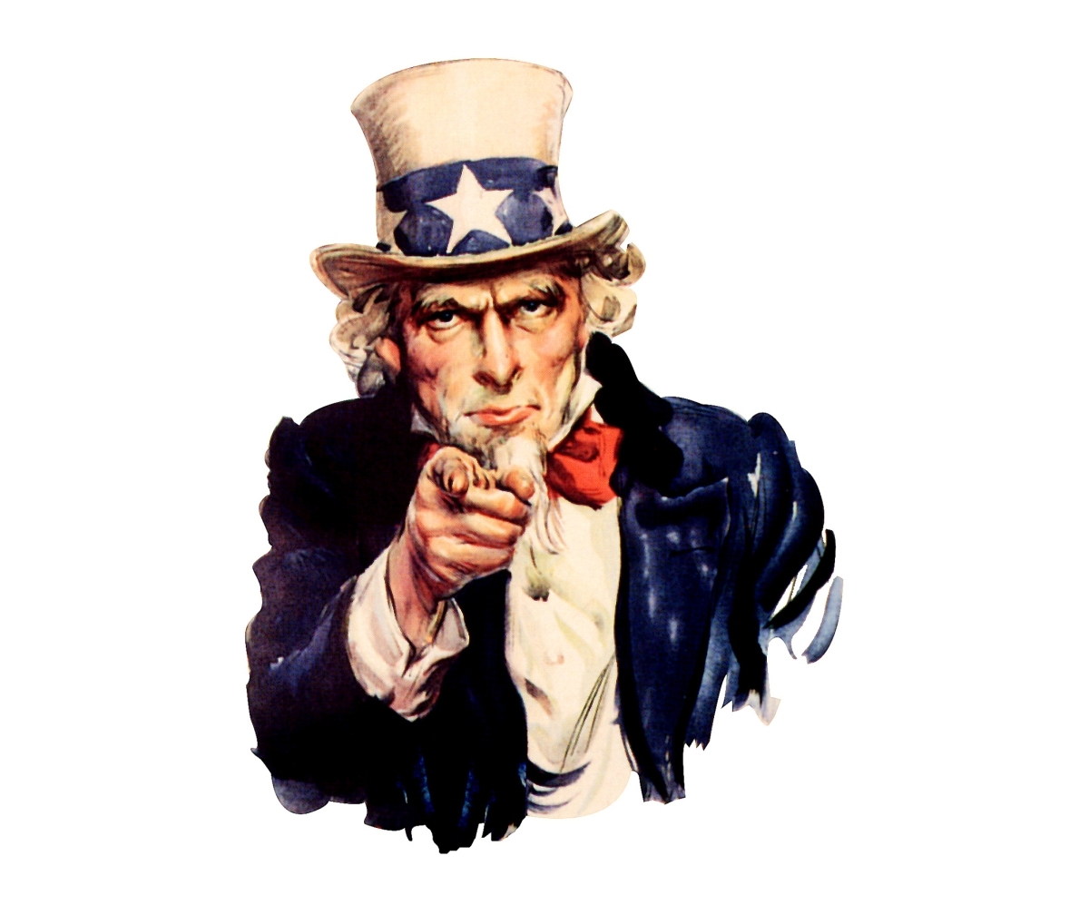 Uncle Sam Blank Meme Template