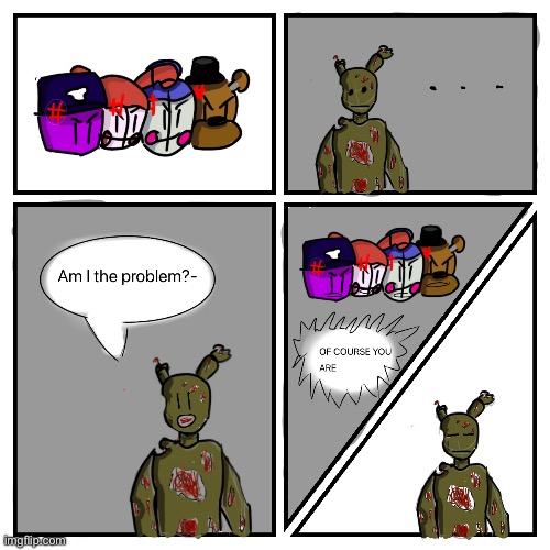 I made this myself :D | image tagged in fnaf | made w/ Imgflip meme maker