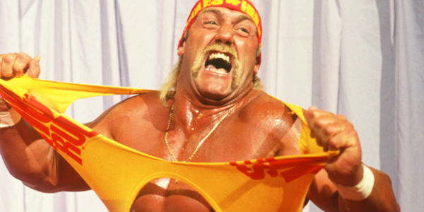 Hulk Hogan ripping shirt Blank Meme Template