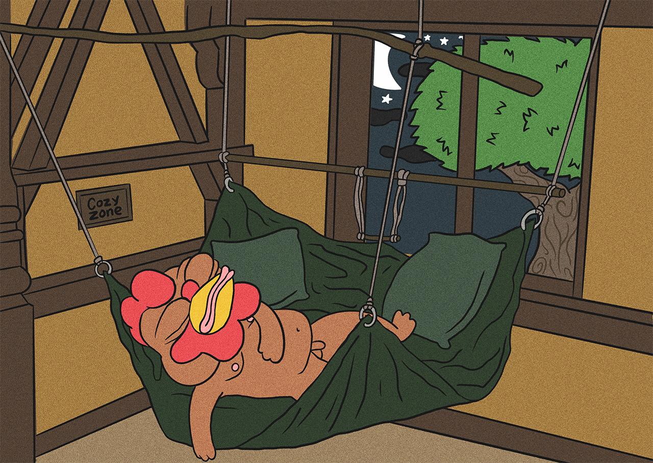 COQINU cozy zone Blank Meme Template