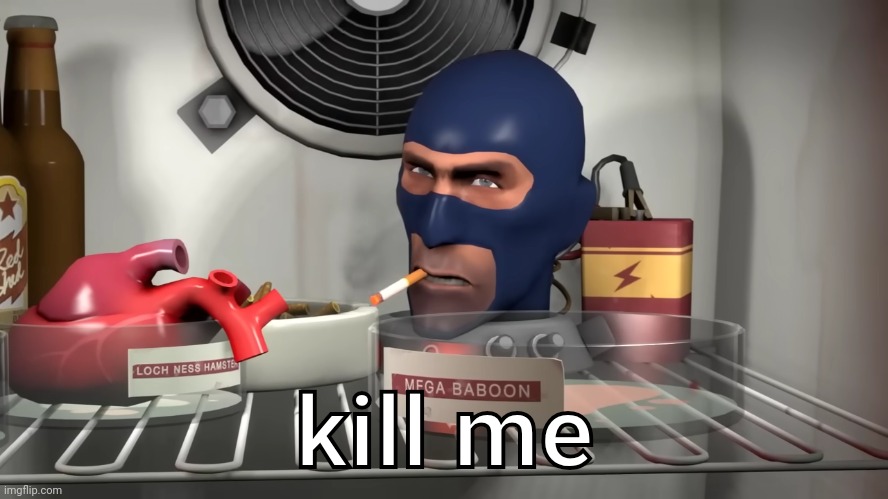 TF2 Spy Kill me | kill me | image tagged in tf2 spy kill me | made w/ Imgflip meme maker