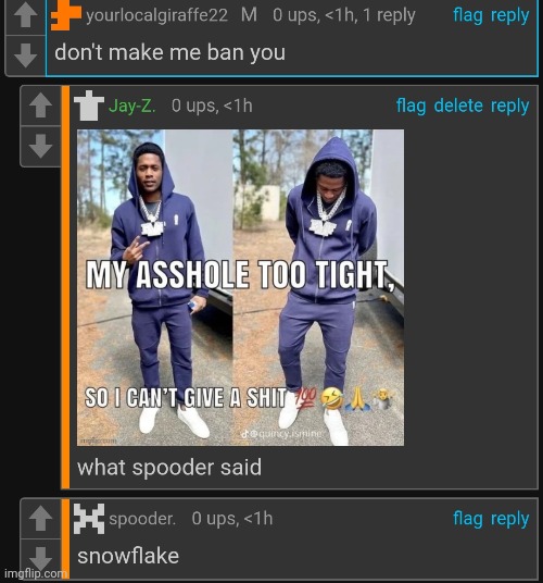 1 minute comment ban :( | made w/ Imgflip meme maker