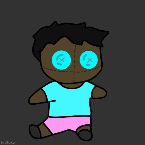 @OwU | image tagged in drawing,voodoo doll | made w/ Imgflip meme maker