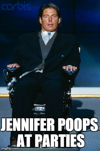 JENNIFER POOPS AT PARTIES | made w/ Imgflip meme maker