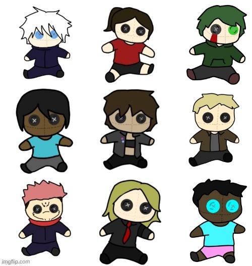 imgflip users as voodoo dolls | image tagged in voodoo doll,drawing | made w/ Imgflip meme maker